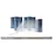 Aleco Clear-Flex II Low-Temp Reinforced Strip Door Kit 3.3' x 7', 8" x .080 440045 - alternate 3